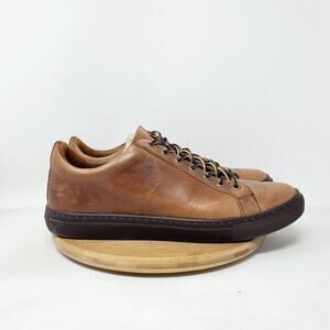 Thursday Sneaker Mens 9 Premier Low Brown Leather Classic Court Shoes